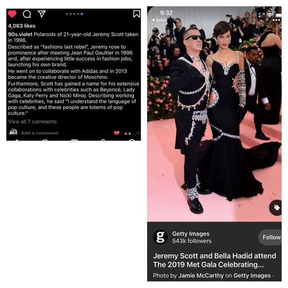 Moschino designer Jeremy Scott velvet mini - Picture 15 of 15